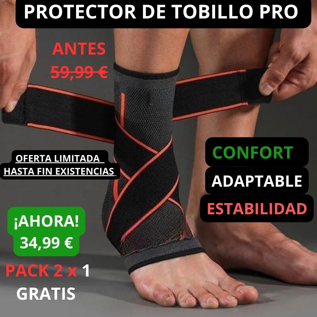 TOBILLERA SOPORTE PREMIUM PACK ¡2 X 1 GRATIS!
