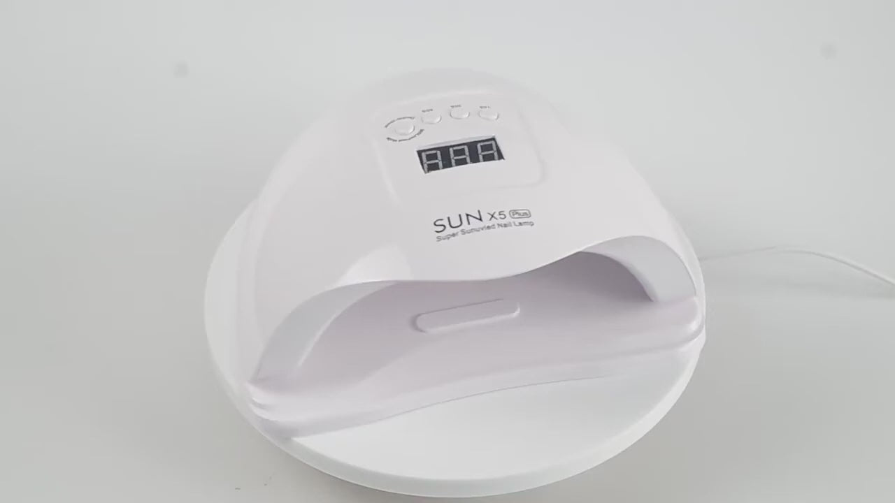 Lampara de Uñas 36 LED UV. Secado Rápido con Sensor Inteligente 48W.  Manicura Perfecta en Casa